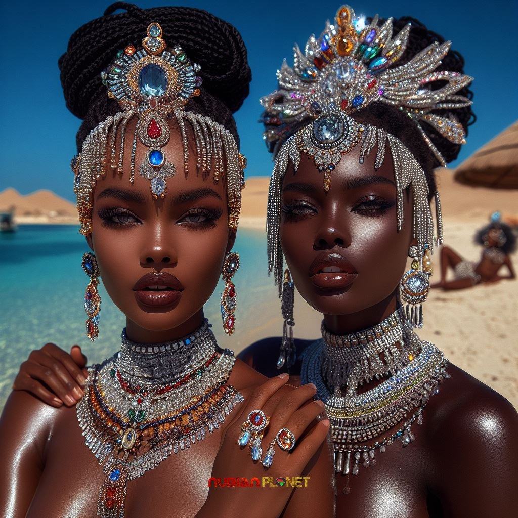 most gorgeous beautiful Nubian woman 
