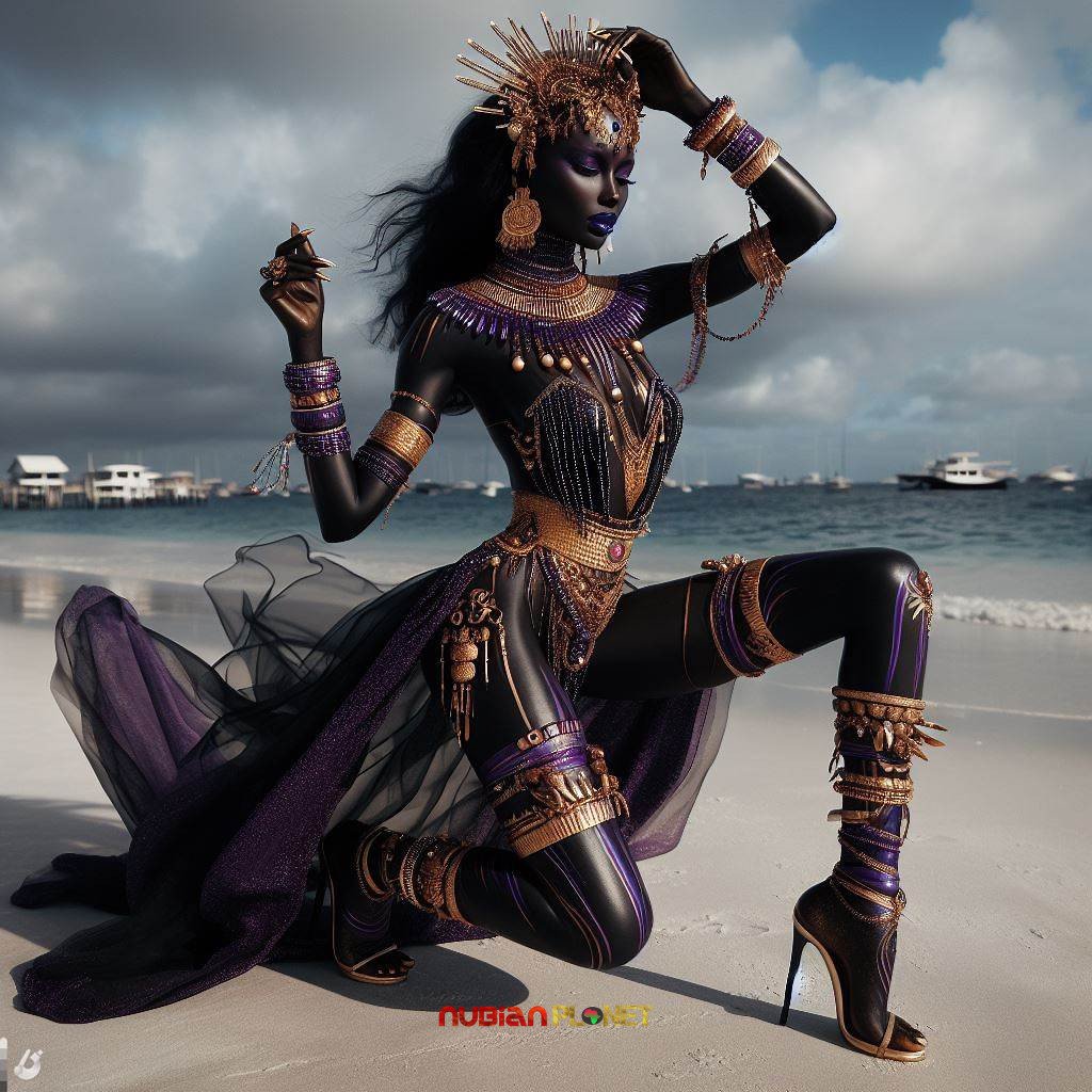 most gorgeous beautiful Nubian woman 